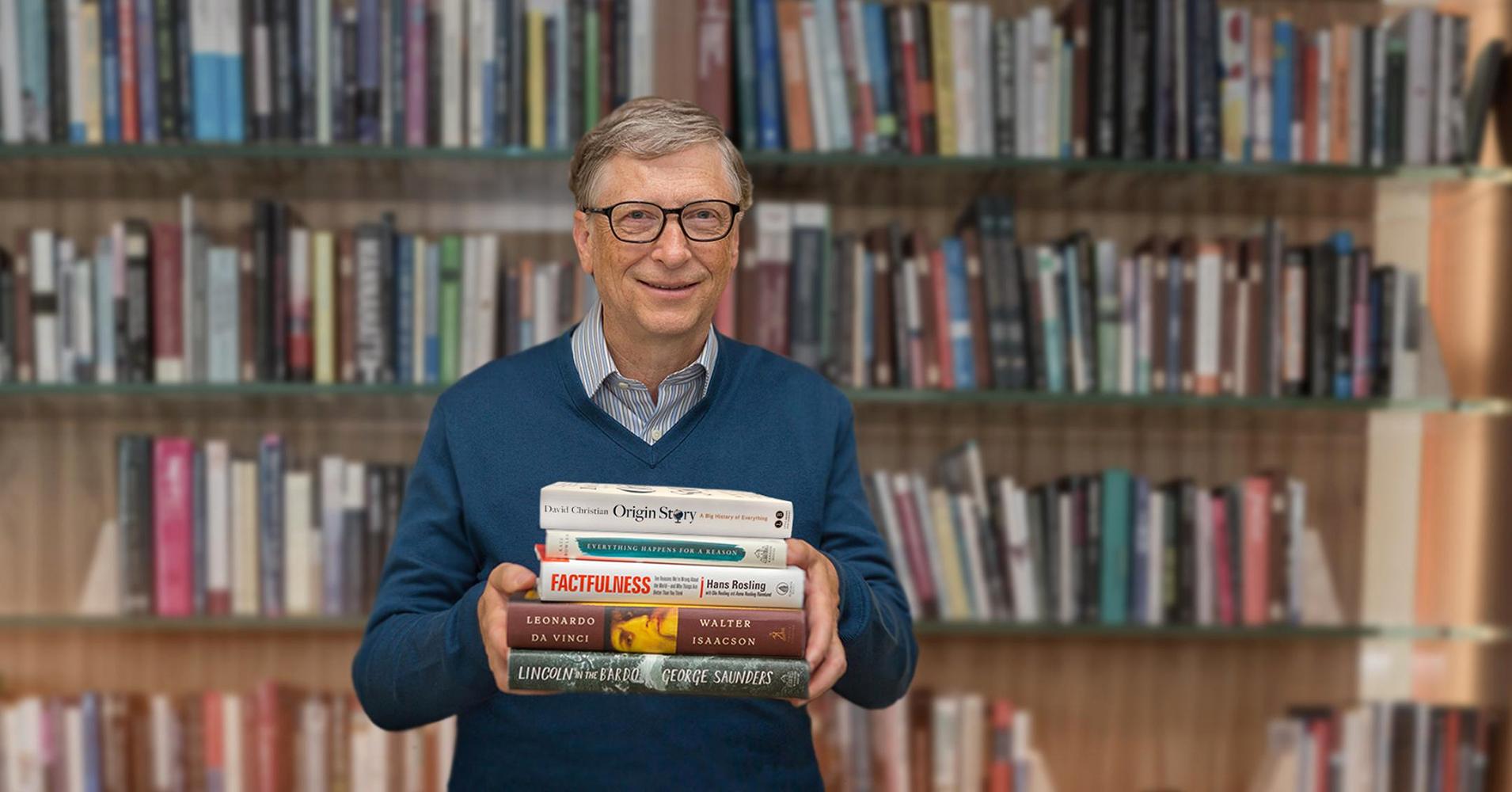 105218402 Bill Gates Summer Books 2018 Photo Credit The Gates Notes LLC.1910x1000