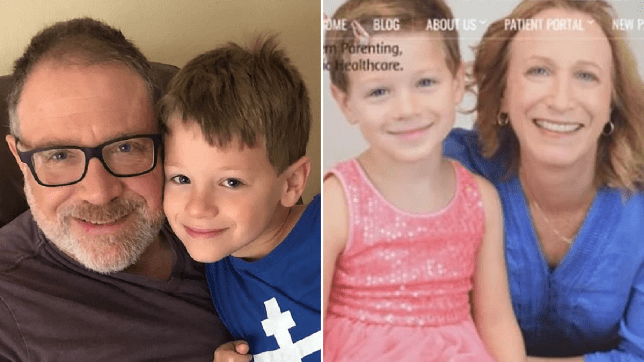 Anne Georgulas, a mãe, uma médica pediatra depravada a querer destruir o filho, James, transformando-o numa