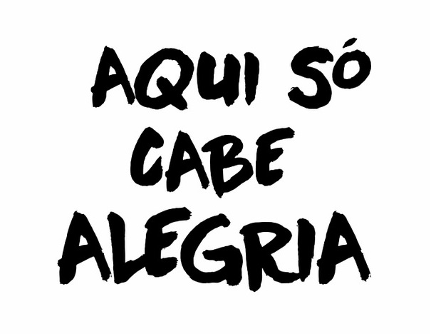 Em Cristo e com Cristo só há alegria e os verdadeiros crentes estarão sempre com Cristo, logo sempre ... AquiseCabeAlegria2