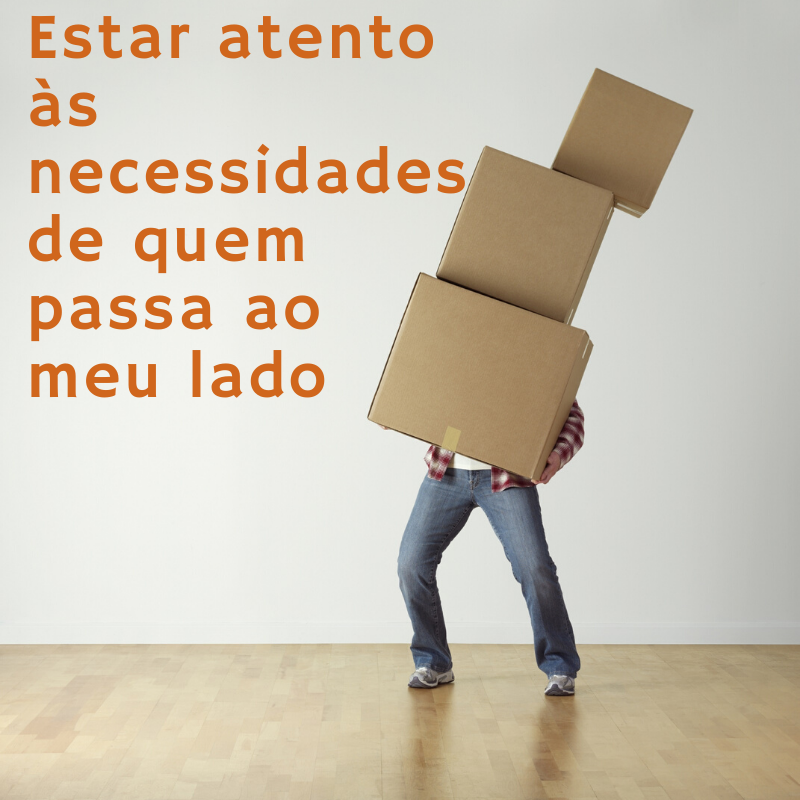 Atentos para ajudar, atentos para servir