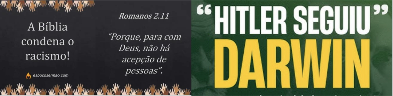 Bíblia Racismo Darwin Hitler