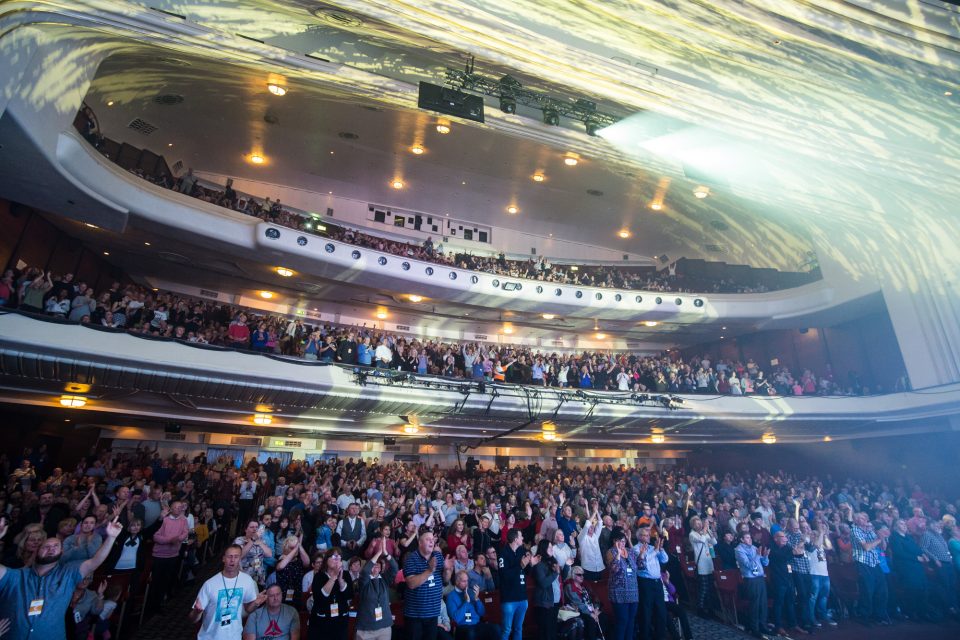 Pregação de Franklin Graham em Blackpool Blackpool