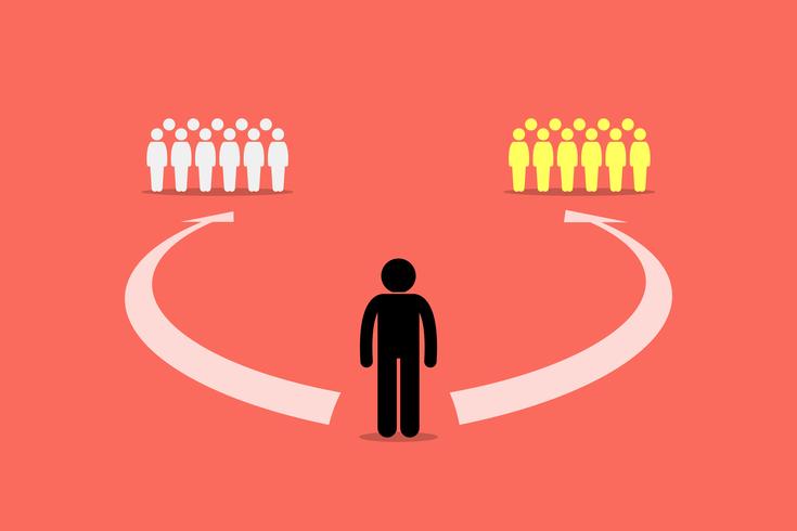 A que grupo te vais juntar? O dos salvos, ou o dos perdidos? Crê em Cristo para seres salvo!