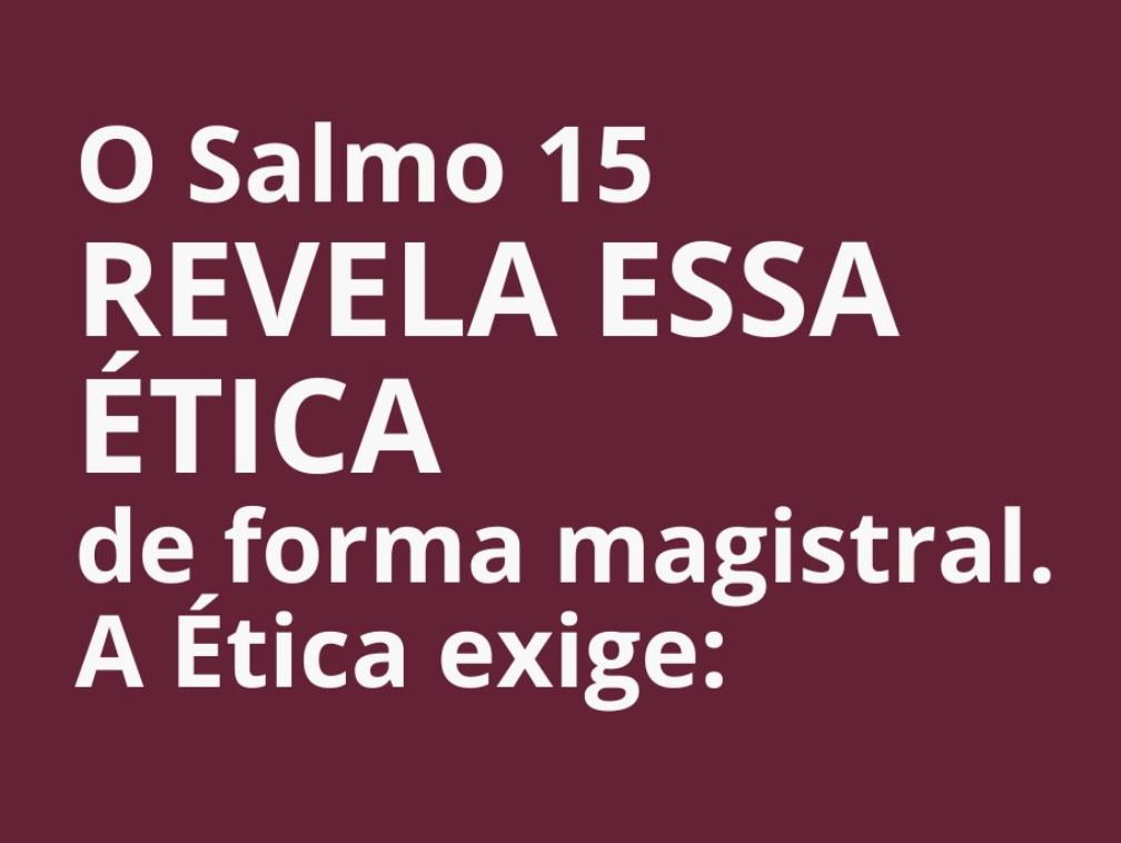 Ética mais elevada