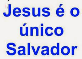 JesusÚnicoSalvador