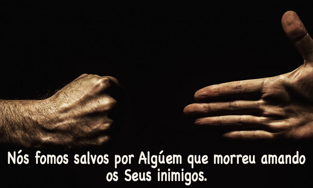 MORREU AMANDO OS INIMIGOS