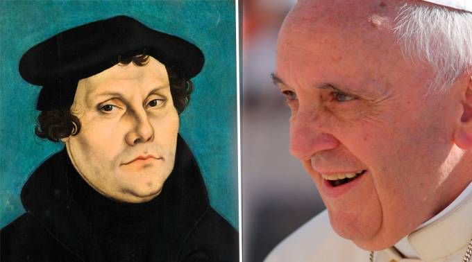 MartinLutero PapaFrancisco 