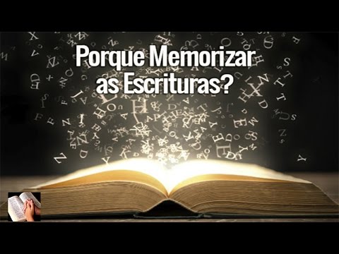 Memorização das Escrituras - Como não? MemorizaçãoBíblia