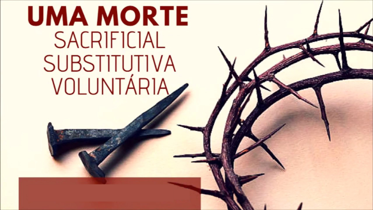 Jesus morreu por ti, em teu lugar. Crê n'Ele quanto antes.