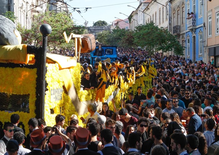 Queima das fitas em Coimbra