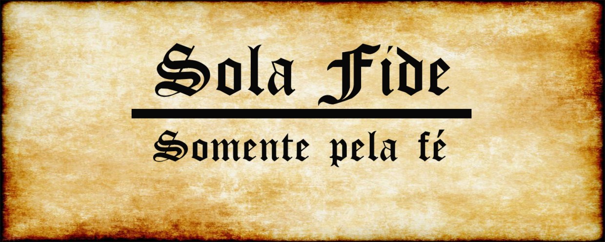 Só pela fé Sola fide