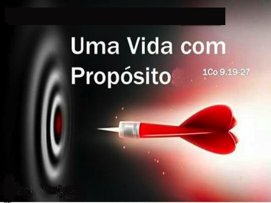 Vida com Propósito, vida focada