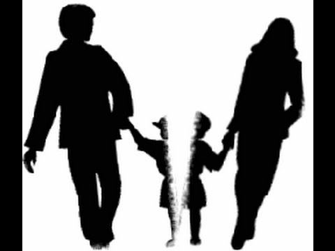 Os divorciados não pensam que quem fica terrivelmente rasgado realmente são os filhos. divorce4
