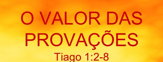 Deus permite as provações para nosso bem
