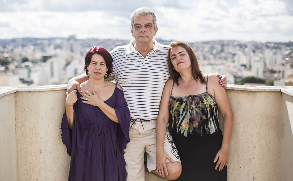Audhrey Drummond, 49, e Eustáquio Generoso, 57, e Rita Carvalho, 45