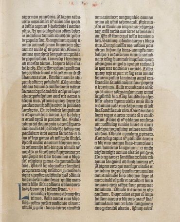 Bíblia de Gutenberg Bíblia de Gutenberg