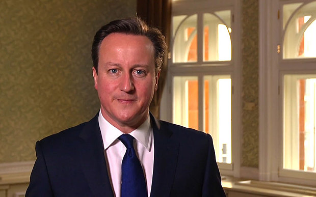 Primeiro Ministro inglês, David Cameron