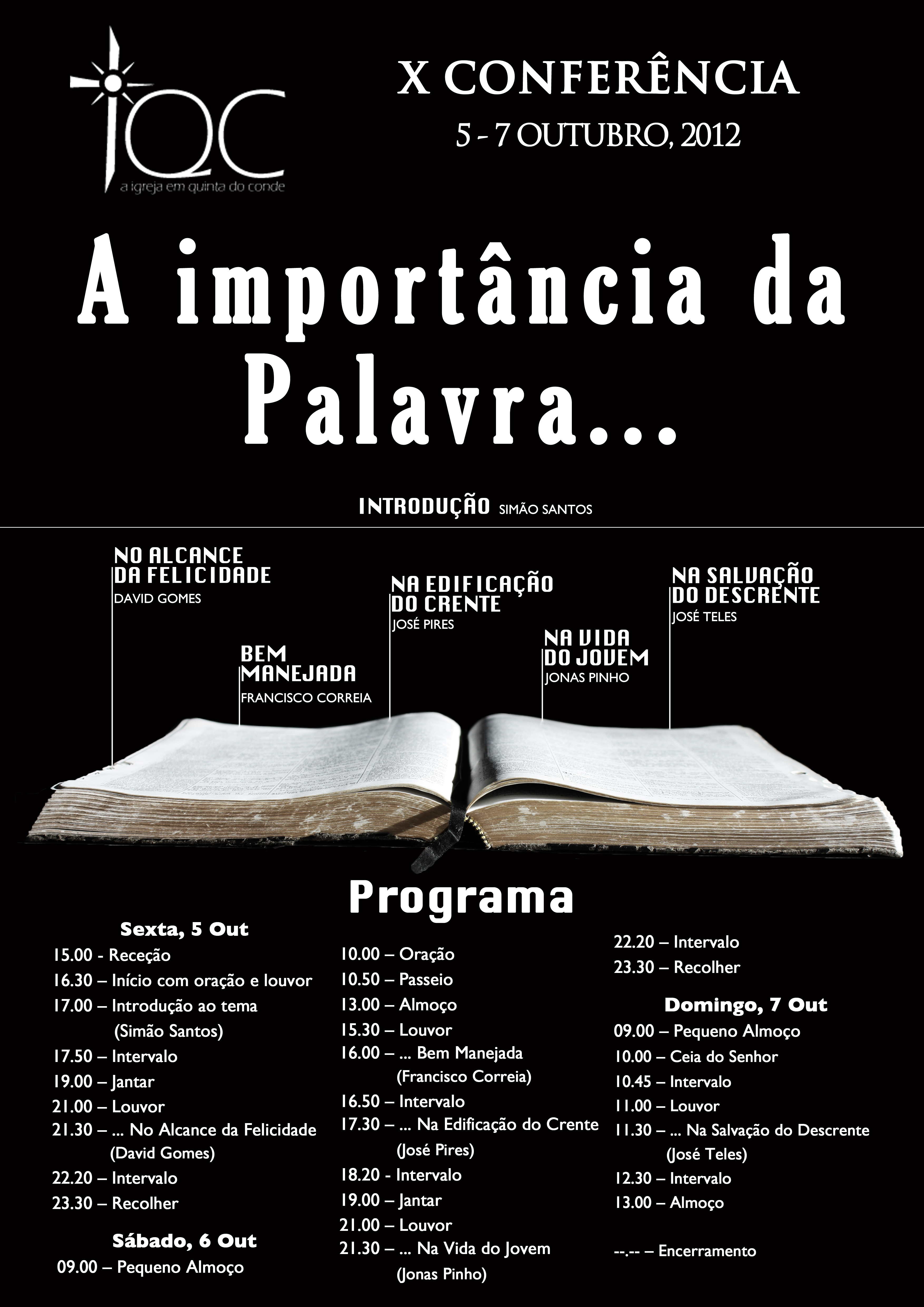 Conferência Bíblica IQC 2012