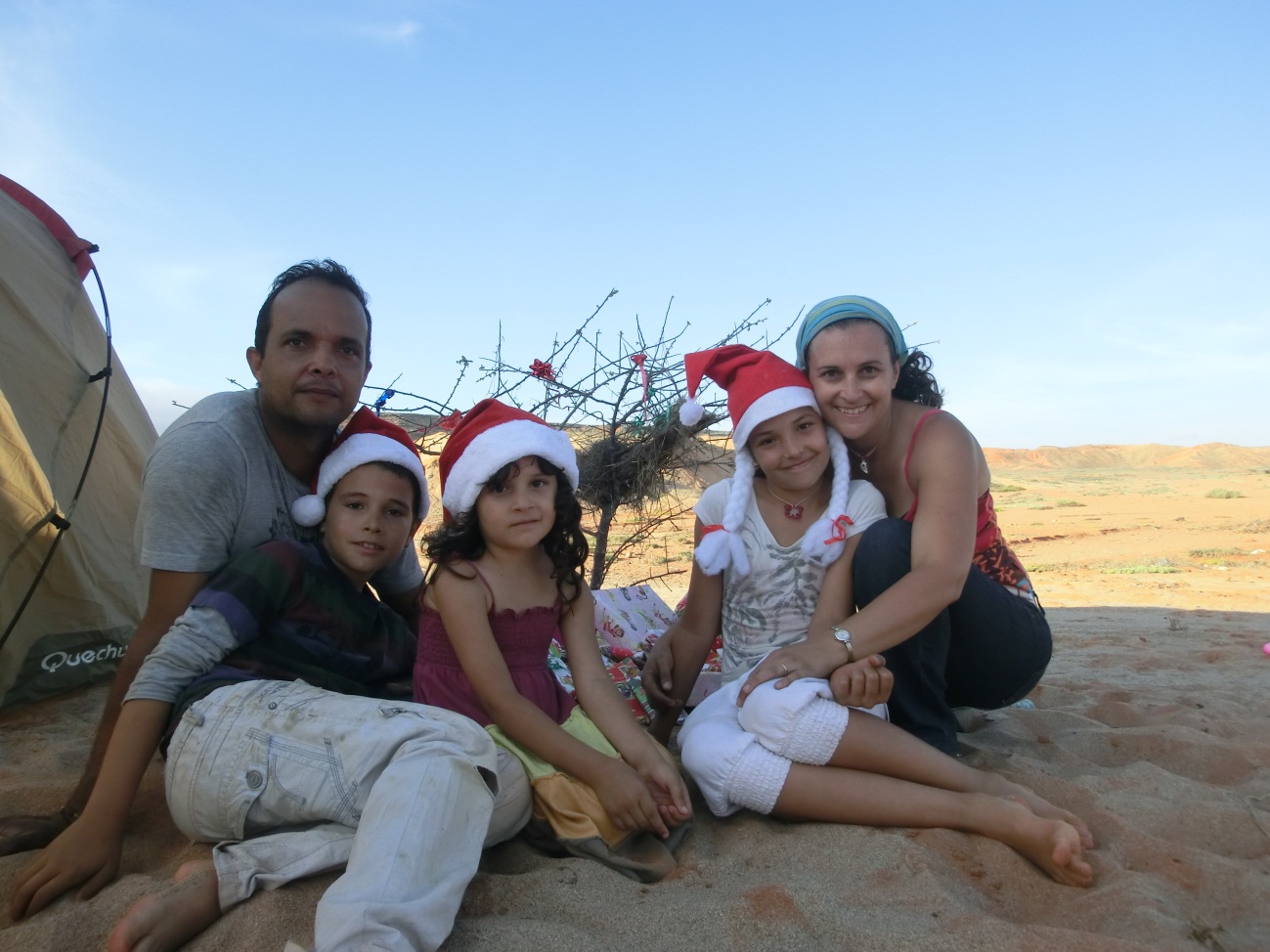 Família Quental em Angola no Natal de 2011