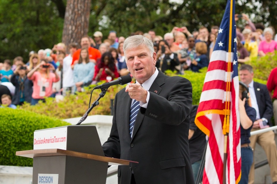 Franklin Graham no Alabama Franklin Graham no Alabama