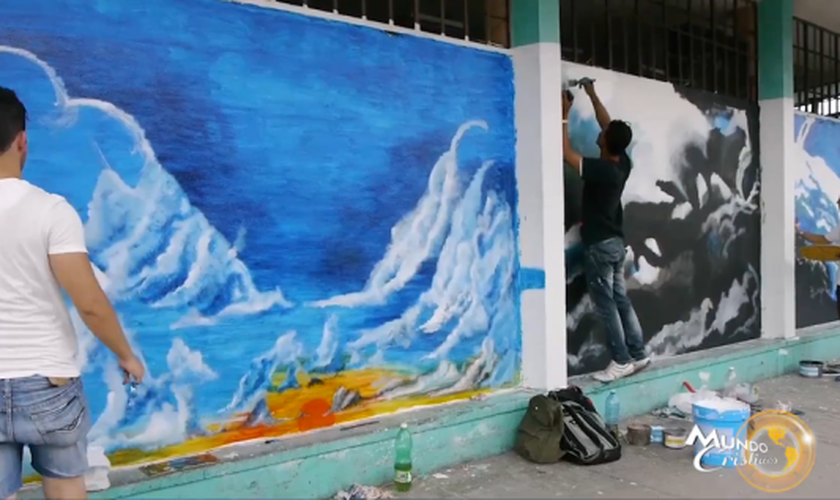 Grafite evangelístico em Cuba Grafite evangelístico em Cuba
