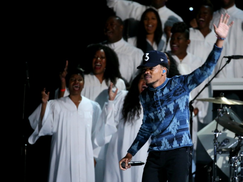 Chance The Rapper e o coro Gospel