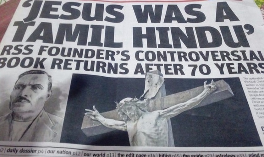 Blasfémia: Hindus dizem que o Senhor Jesus Cristo era um Hindu Tamil Blasfémia: Hindus dizem que o Senhor Jesus Cristo era um Hindu Tamil