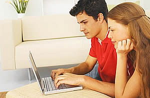 Jovens usam a Internet para fins espirituais