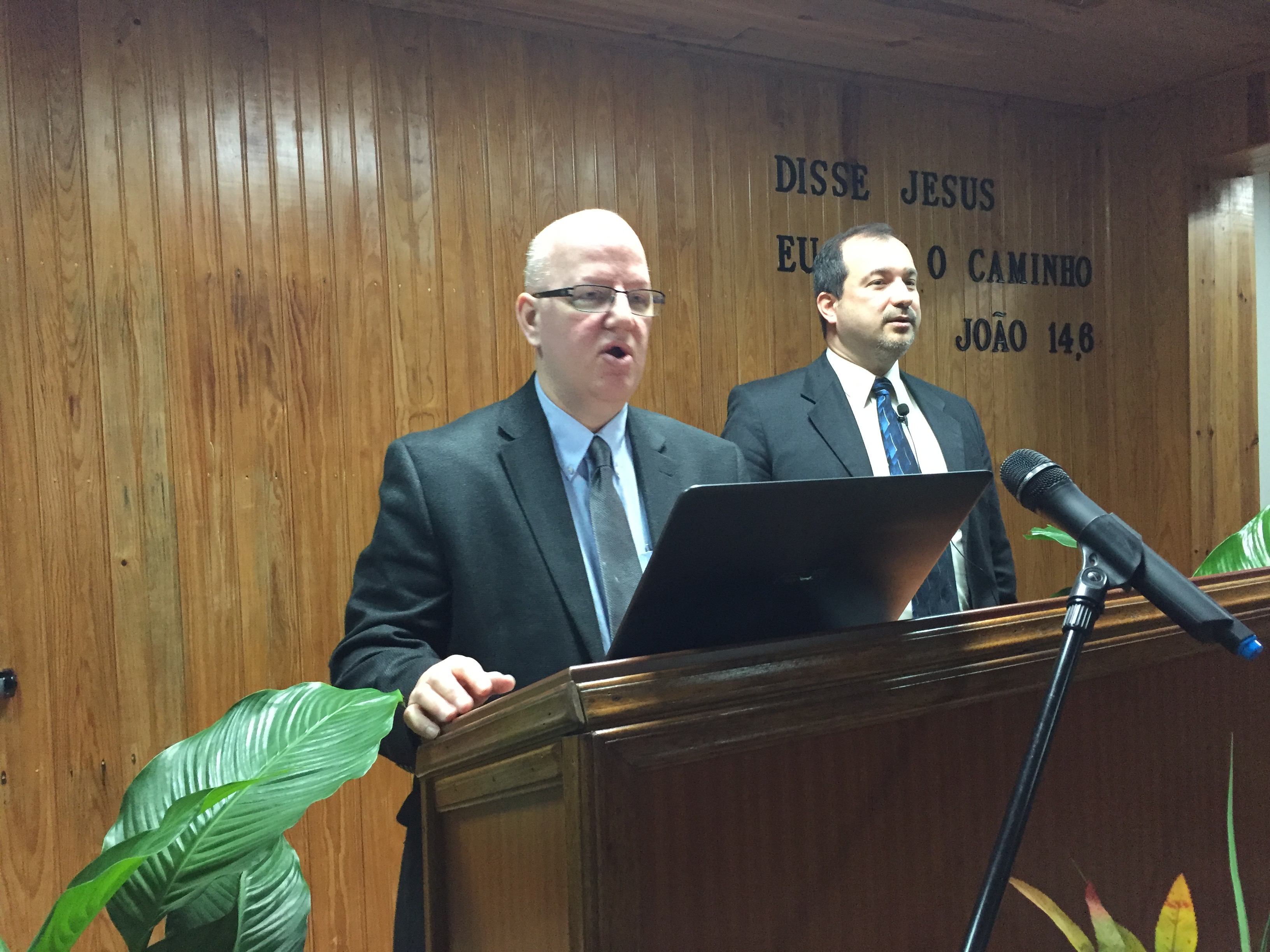 Mark Swaim e Peter Cerqueira Mark Swaim e Peter Cerqueira