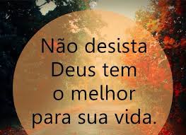 Nunca desista!