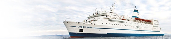 Logos Hope leva o Evangelho a v&aacute;rias na&ccedil;&otilde;es no mundo