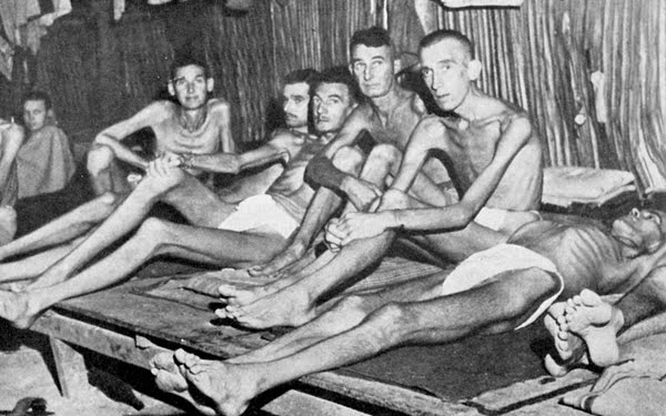 Soldados vítimas da barbárie dos Japoneses