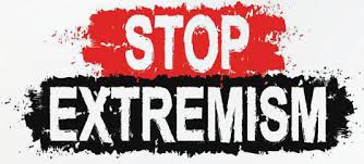 O fruto do Espírito é "temperança", ou seja, equilíbrio, o contrário de extremismo. stop extremismo