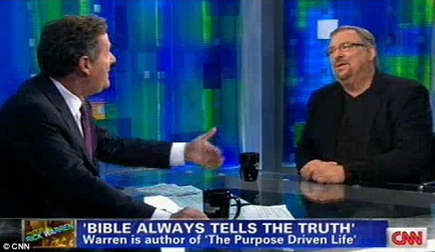 Piers Morgan e Rick Warren