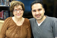 Takoosh Hovsepian e seu filho, Andre