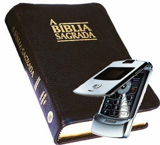 O telemóvel e a Bíblia O telemóvel e a Bíblia