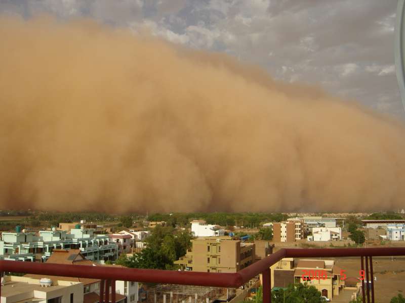 Tempestade de areia