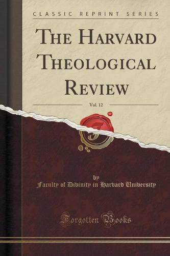 The Harvard Theological Review The Harvard Theological Review