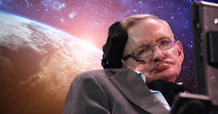 tephen hawking earth space