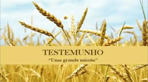 Agora é a tua vez de falares aos outros do Salvador testemunho